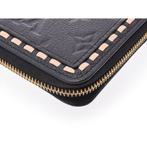 Louis Vuitton Empreinte Zippy Wallet Black Leather Long - Picture 4 of 12
